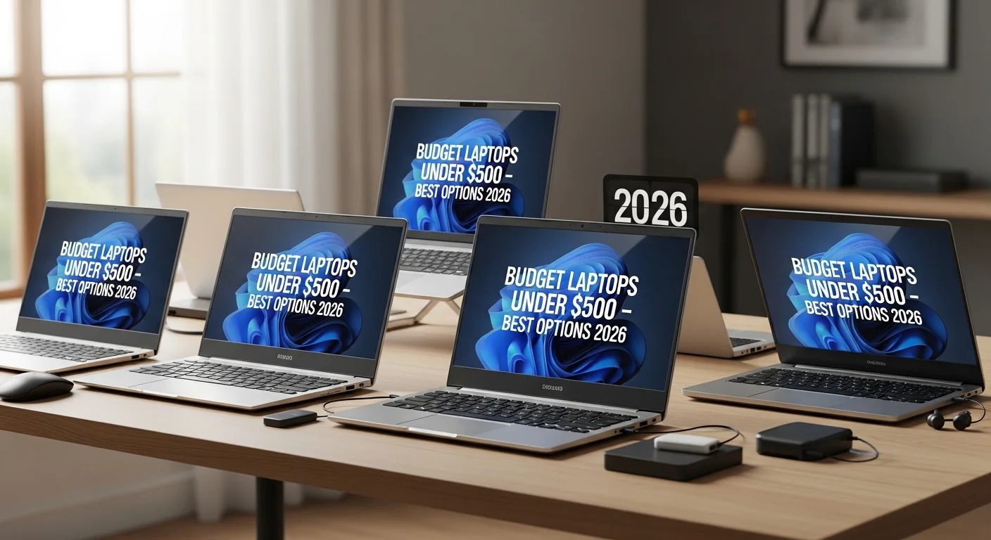 Budget Laptops Under $500 – Best Options 2026