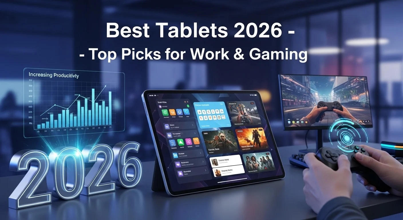 Best Tablets 2026 – Top Picks for Work & Gaming