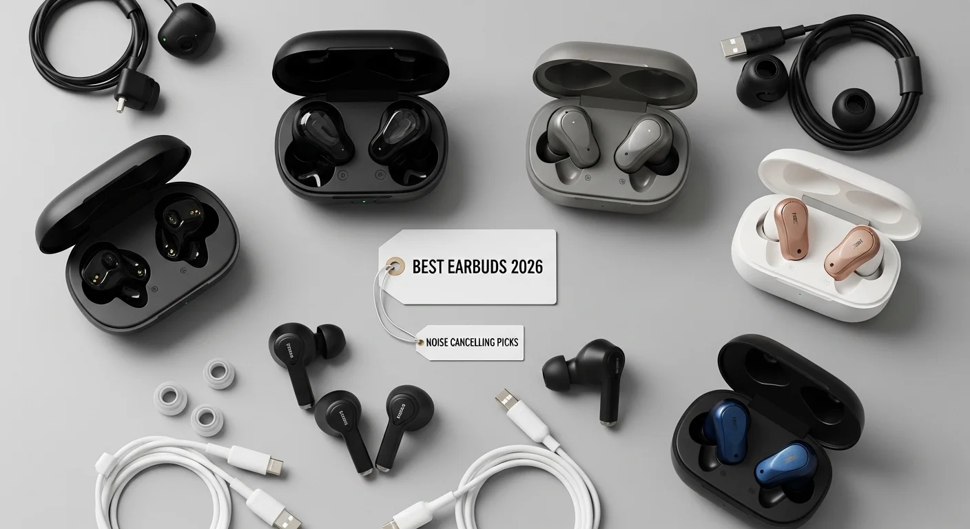 Best Earbuds 2026 – Noise Cancelling Picks