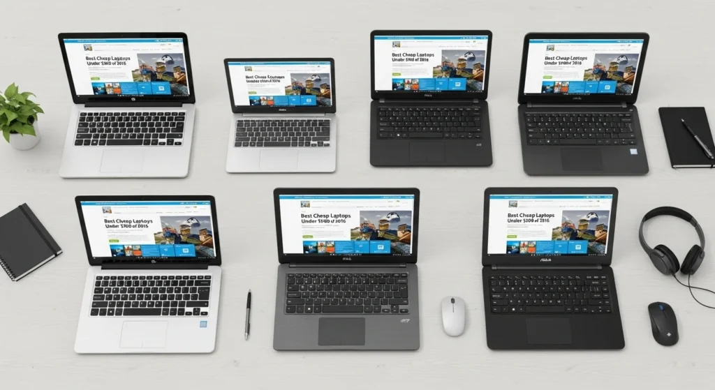 Best Cheap Laptops Under $500 of 2016