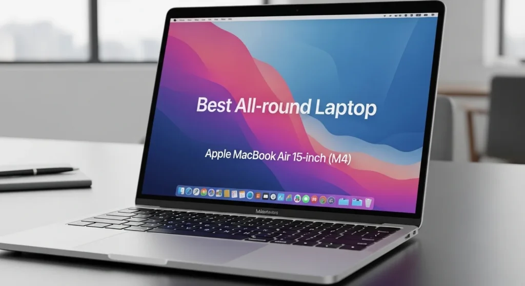 Best All-round Laptop: Apple MacBook Air 15-inch (M4)