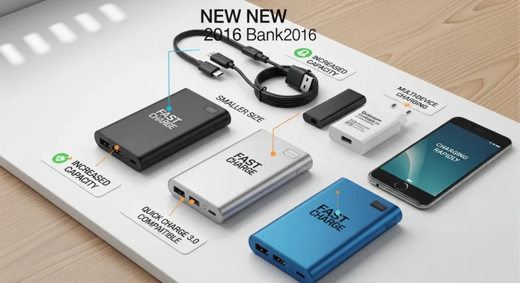 What's New About Fast Charging Power Banks in 2016?