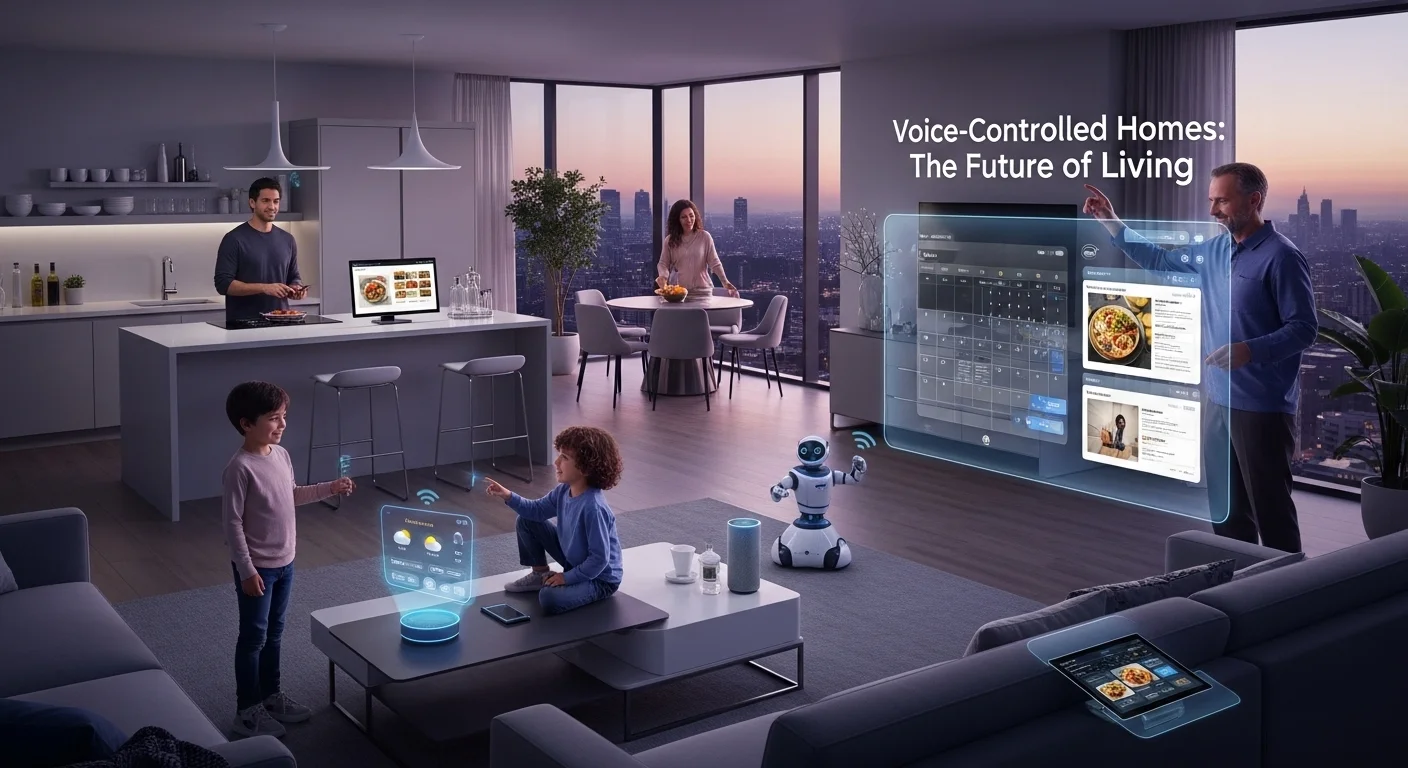 Voice-Controlled Homes – Future of Living Explained