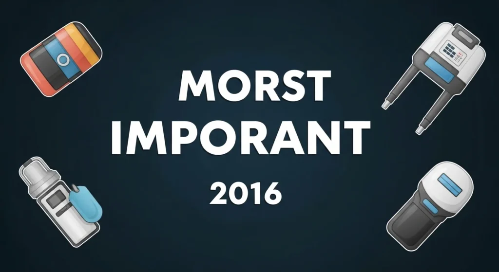 The most important stuff in 2016